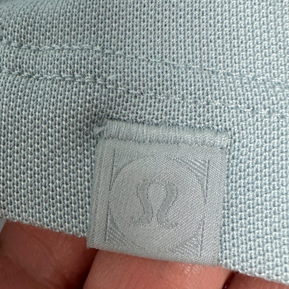 NWT Lululemon Tech‎ Pique Polo Short Sleeve Shirt Mens Size XXL Blue M3BCSS NEW - Picture 4 of 15